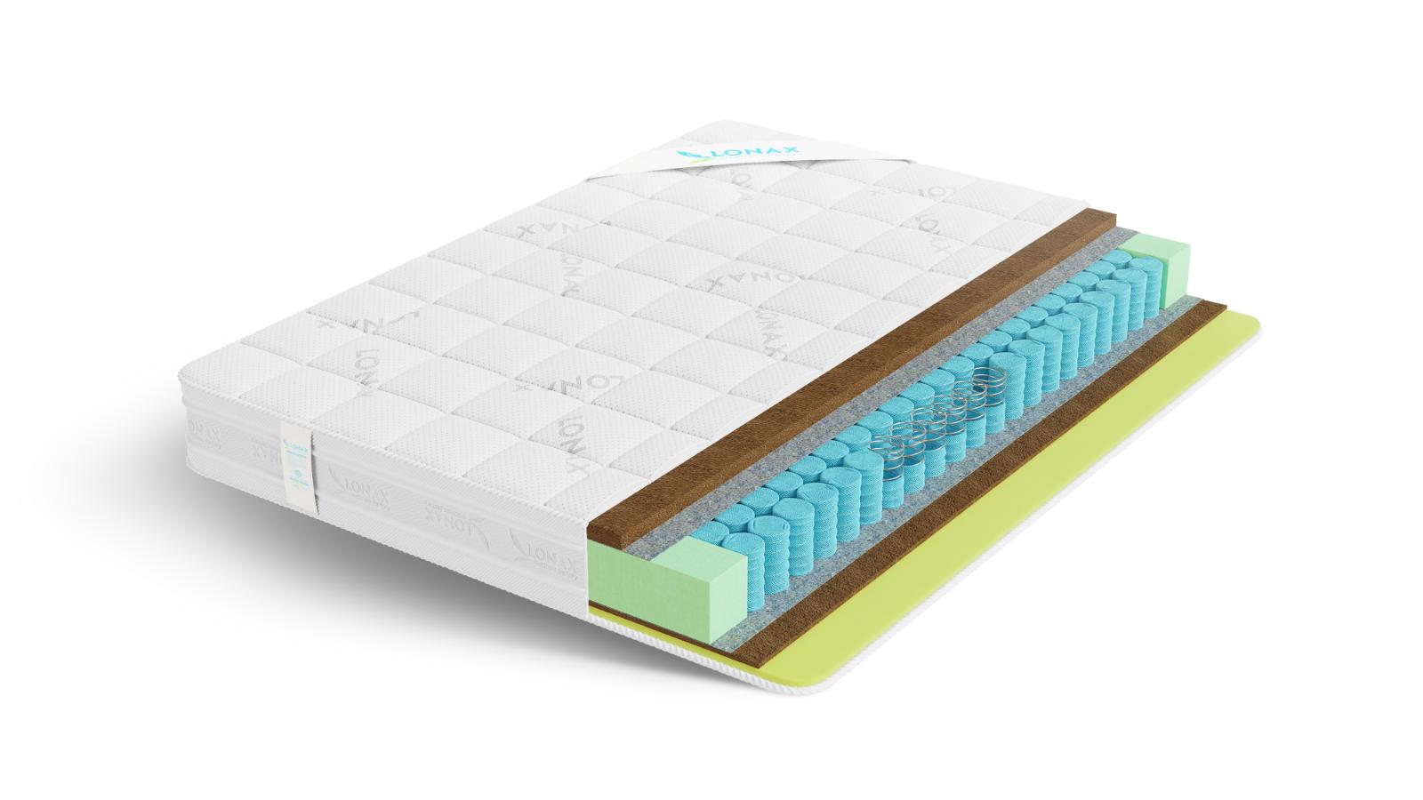Матрас Lonax Cocos Medium Econom Tfk (256 П/М2) Матрас Lonax Cocos Medium Econom Tfk (256 П/М2)