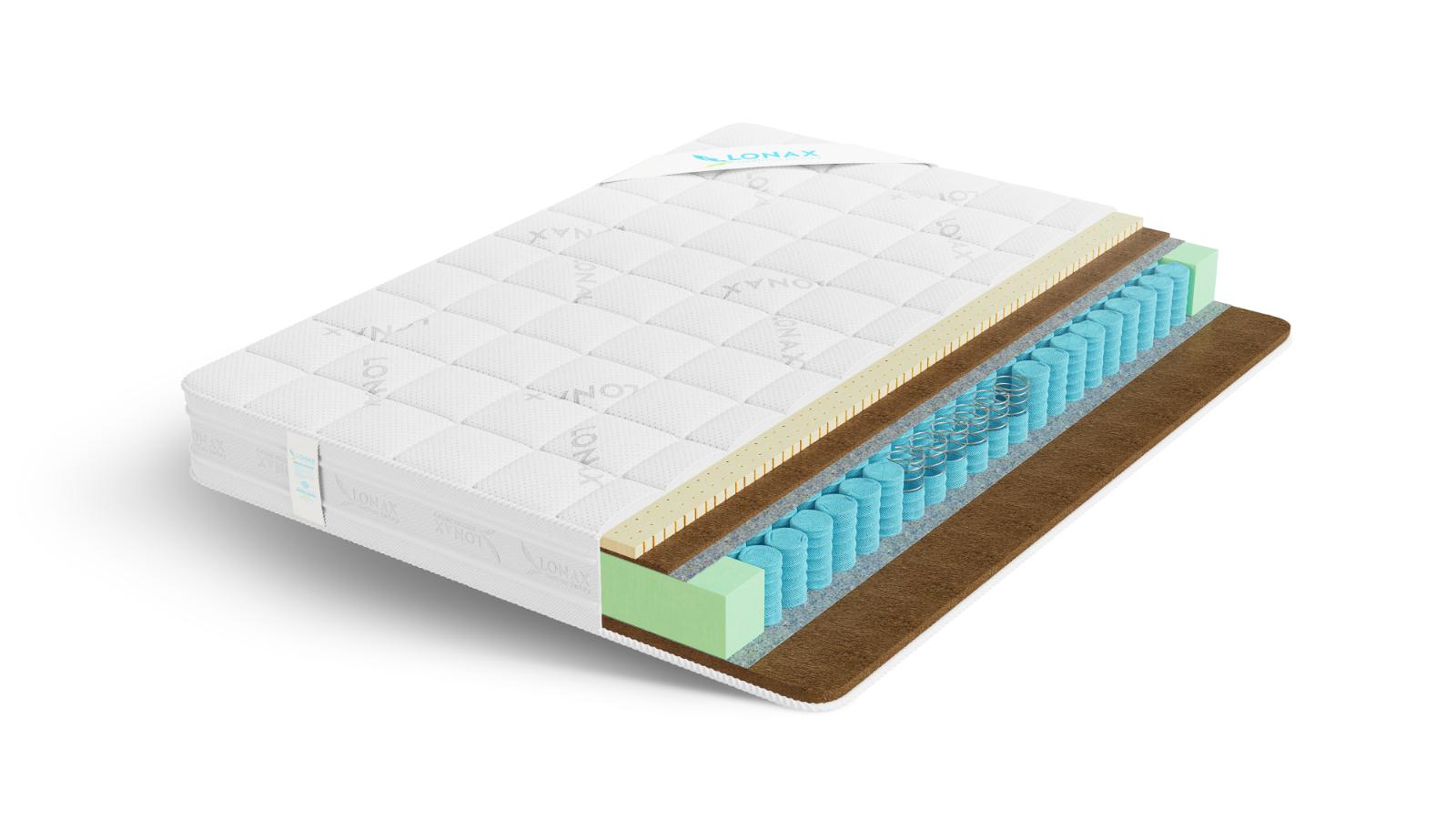 Матрас Lonax Cocos Medium Light Tfk (256 П/М2) Матрас Lonax Cocos Medium Light Tfk (256 П/М2)