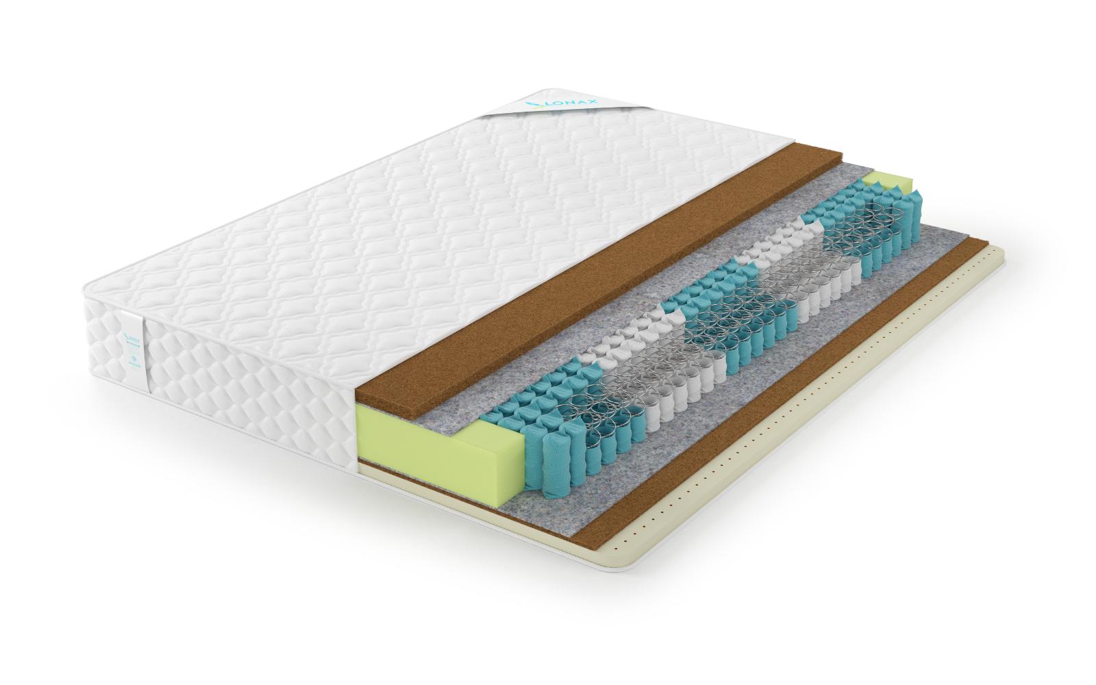 Матрас Lonax Cocos Medium Tfk (256 П/М2) 5 Зон Матрас Lonax Cocos Medium Tfk (256 П/М2) 5 Зон