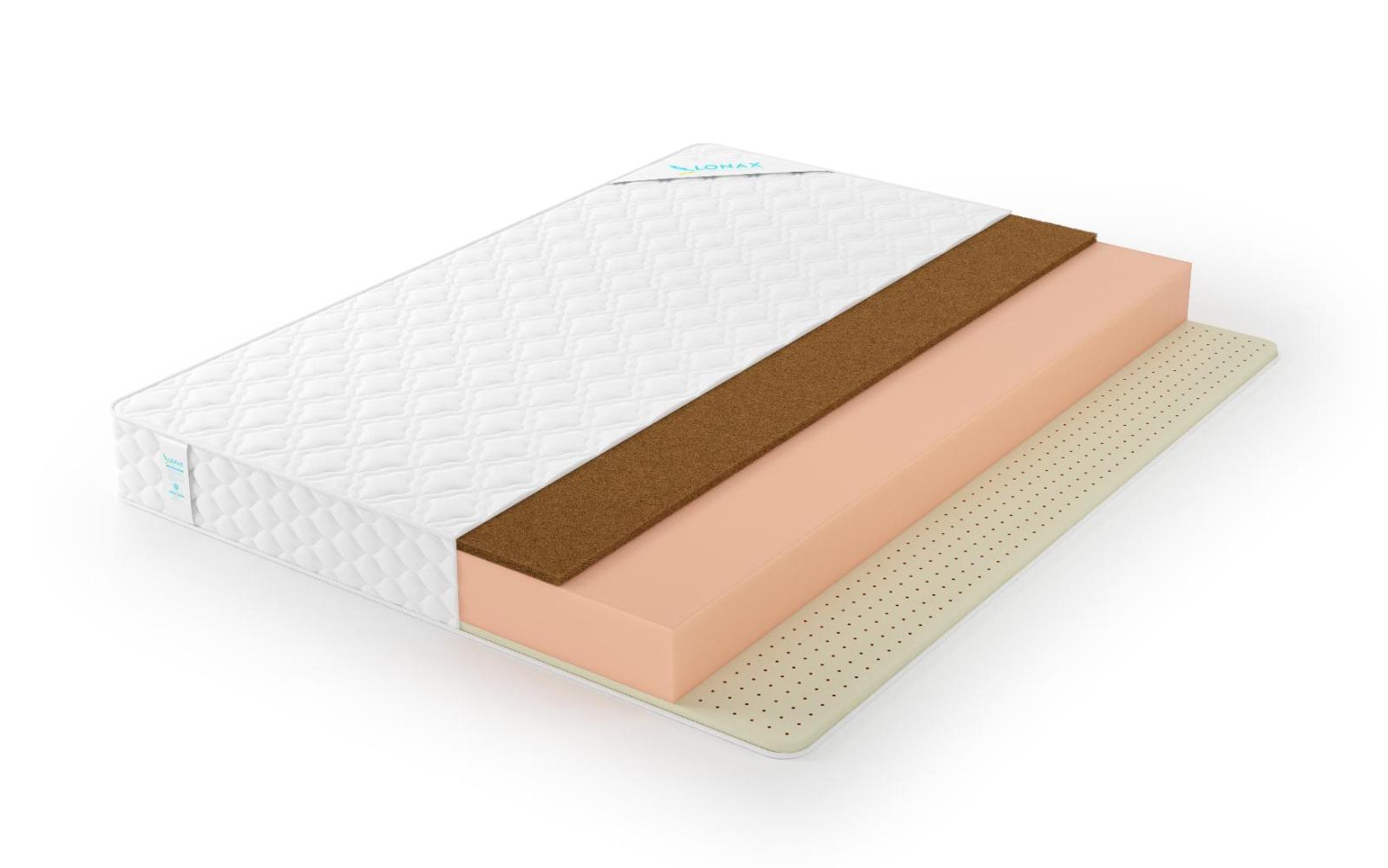 Матрас Lonax Foam Latex Cocos 2 Max Беспружинный Матрас Lonax Foam Latex Cocos 2 Max Беспружинный