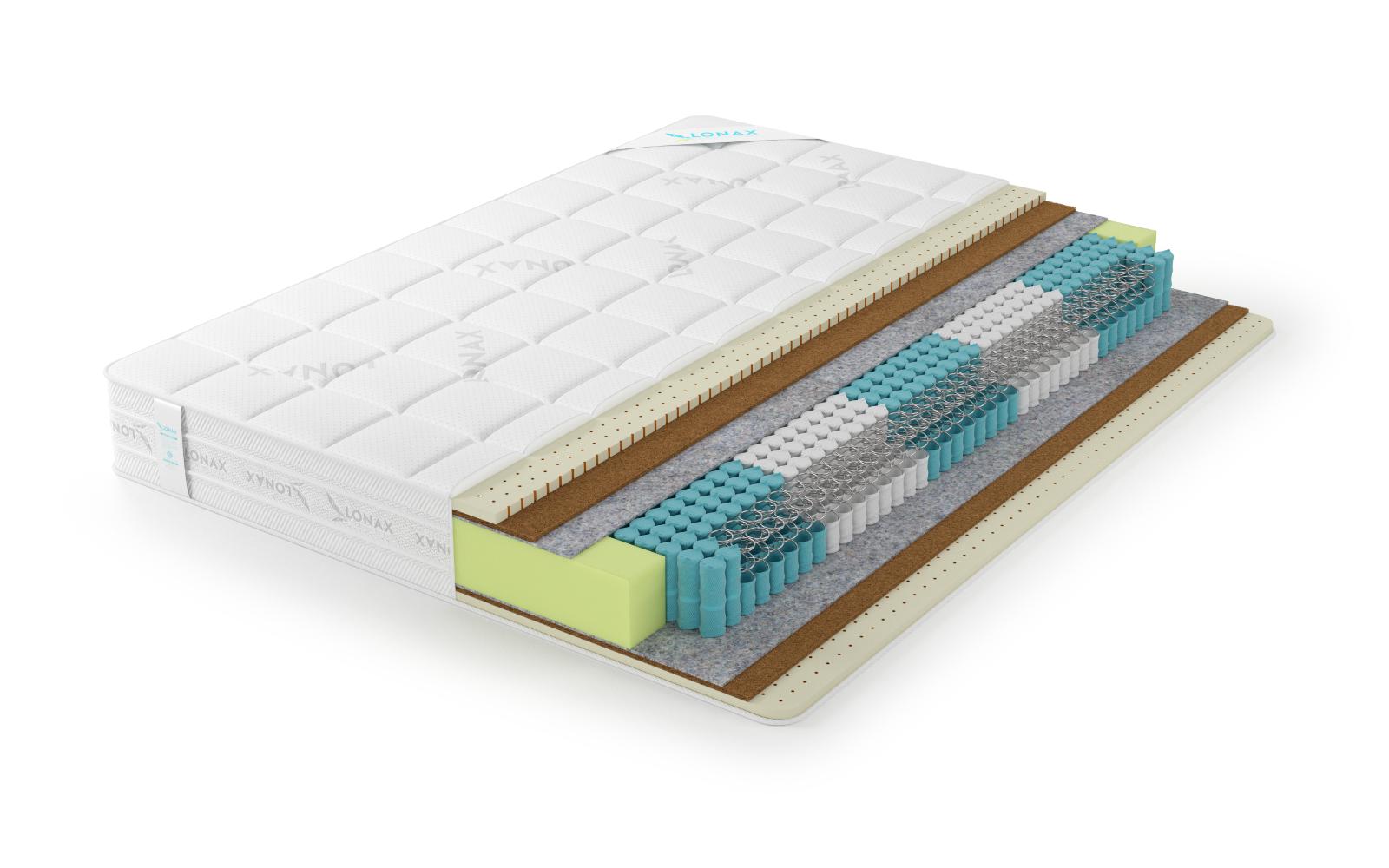 Матрас Lonax Medium Light S1000 (512 П/М2) 5 Зон