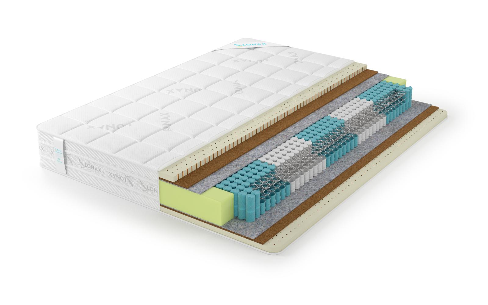 Матрас Lonax Medium S1000 (512 П/М2) 5 Зон