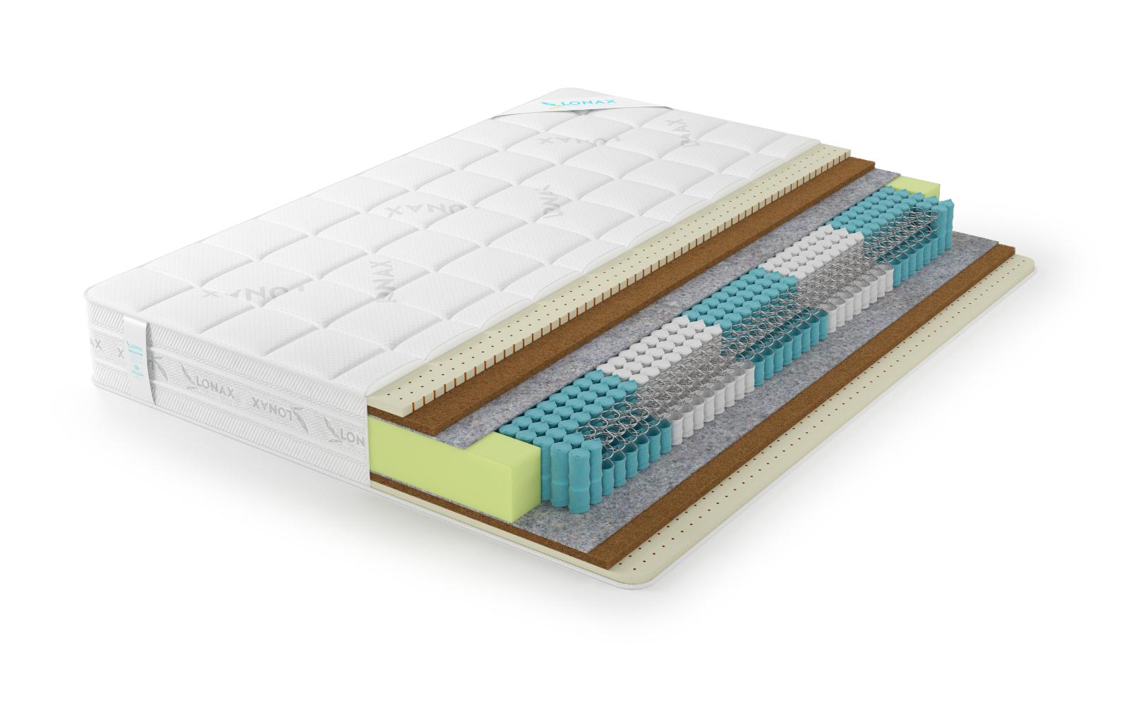 Матрас Lonax Strong Medium S1000 (512 П/М2) 5 Зон